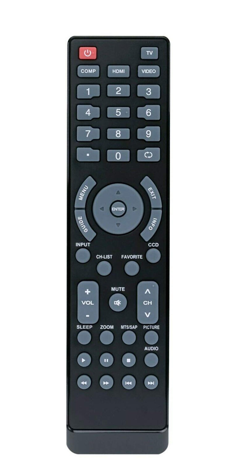 JustFine Replaced Remote Control Compatible for Insignia NS22E730A12 NSRC02A12 NS-F20TV NS-L42X-10A NS22E730A12A NS-L26Q-10A NS-32L550A11 NS-42P650A11 NS-50P650A11 NS-LCD26-09CA NS-27HTV LED LCD HDMI HDTV TV - Image 1